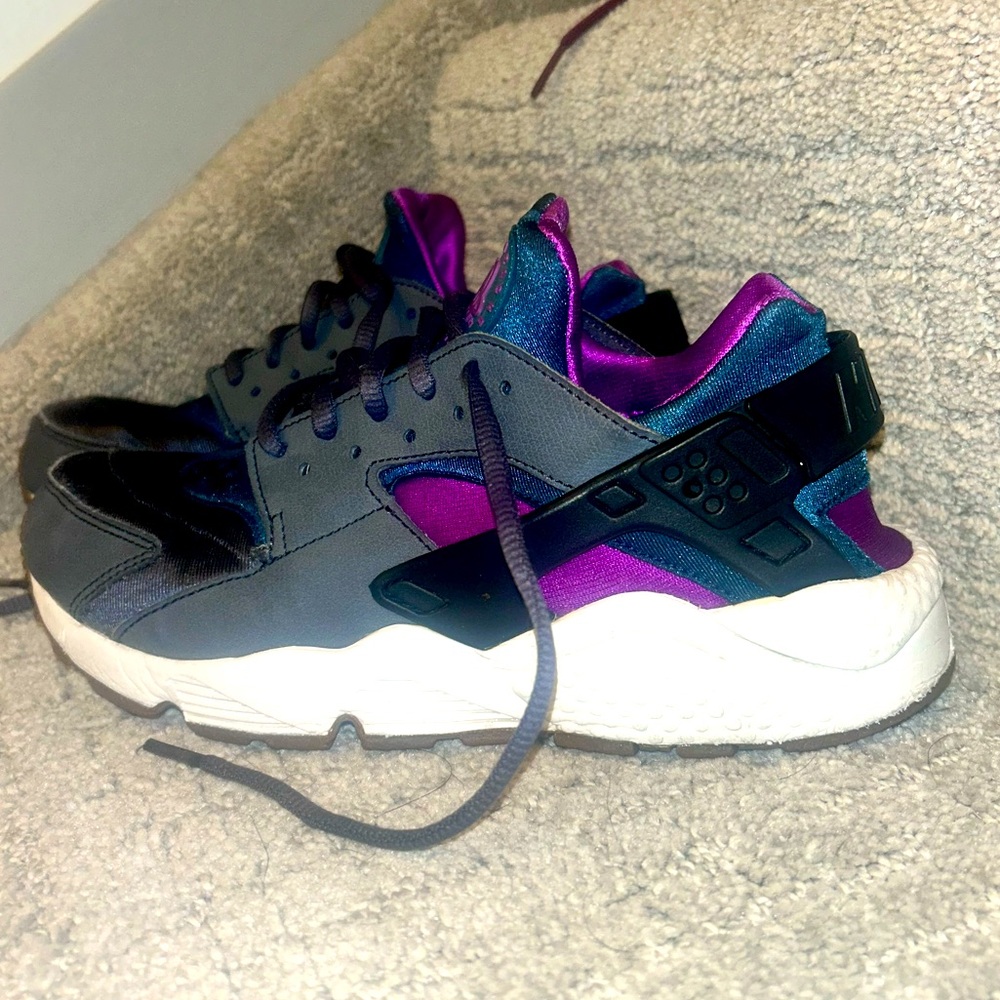 Gray and jewel toned huaraches